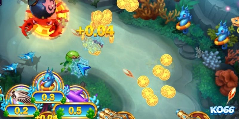 Các tính năng đặc biệt trong game bắn cá xu vàng 777